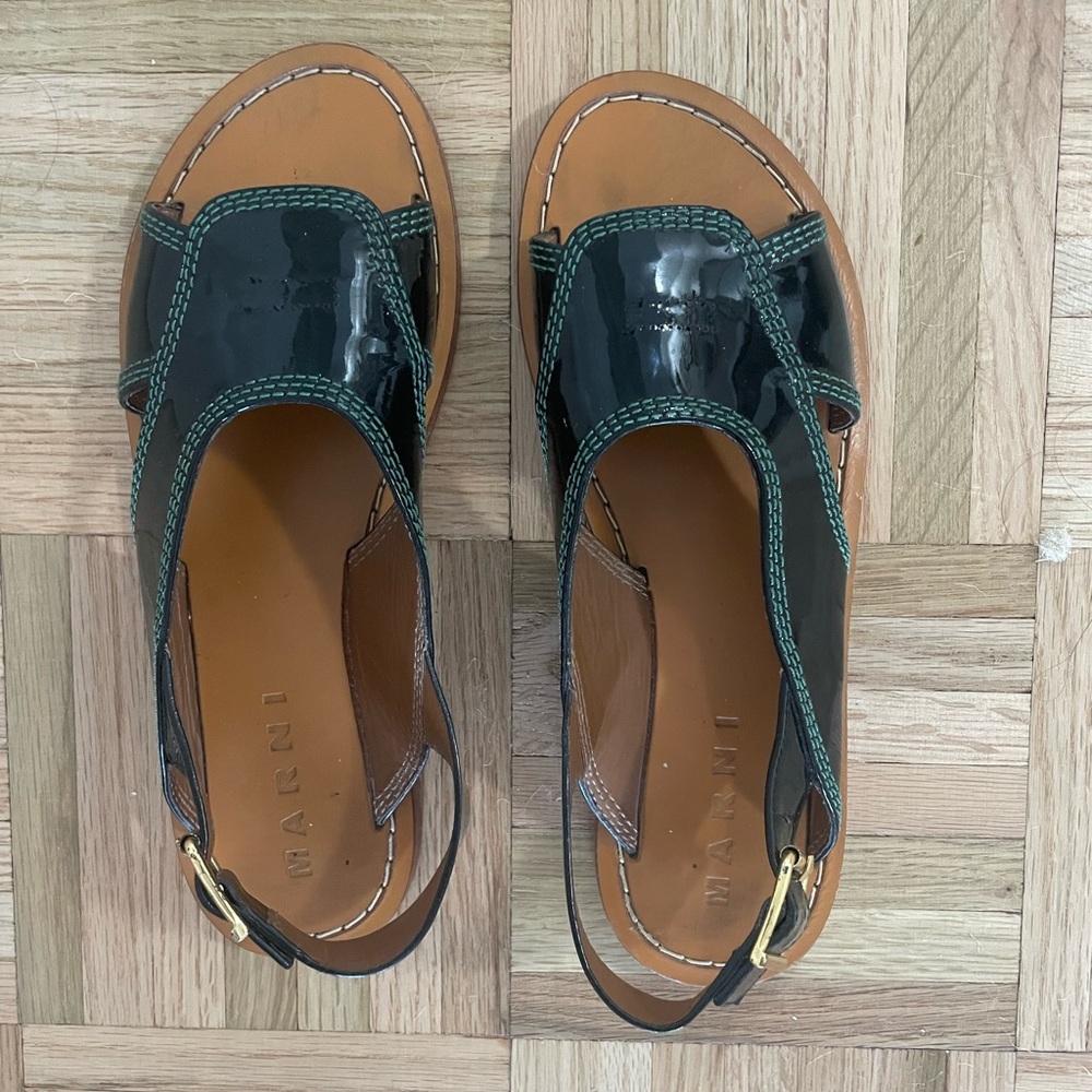 Marni Slingback Sandals - lightly used